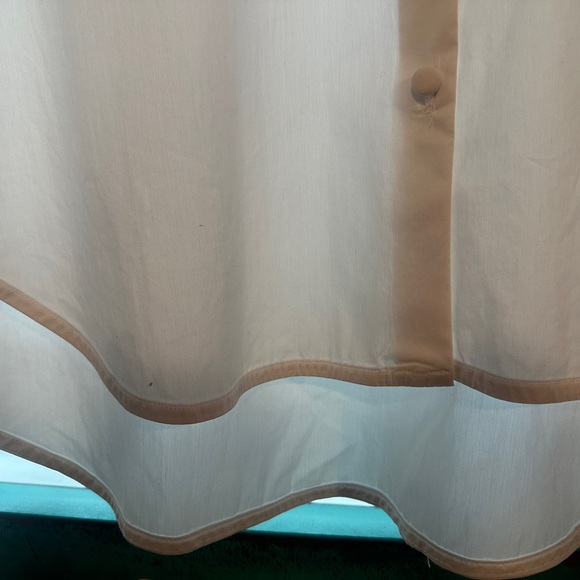 LAUNDRY by Shelli Segal oversized white button-down blouse - Picture 11 of 16